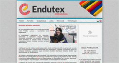Desktop Screenshot of endutex.hu